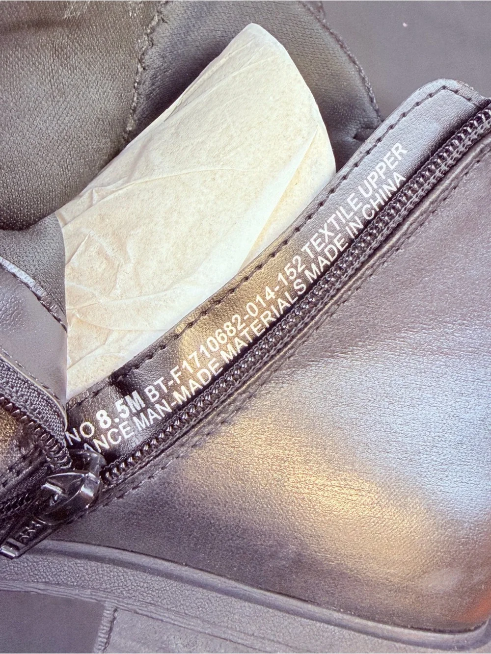 BareTraps black leather
